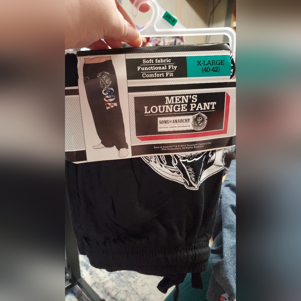 Sons of Anarchy Black Men's Lounge Pants